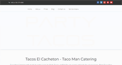 Desktop Screenshot of partytacos.com