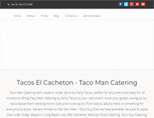 Tablet Screenshot of partytacos.com